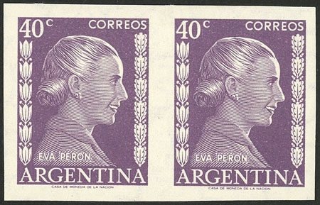 Lot 525 - Argentina general issues -  Guillermo Jalil - Philatino Auction # 2523 ARGENTINA: General auction with material of all periods, including rarities