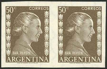Lot 528 - Argentina general issues -  Guillermo Jalil - Philatino Auction # 2523 ARGENTINA: General auction with material of all periods, including rarities