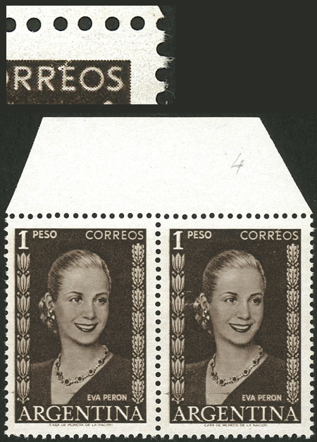 Lot 529 - Argentina general issues -  Guillermo Jalil - Philatino Auction # 2523 ARGENTINA: General auction with material of all periods, including rarities