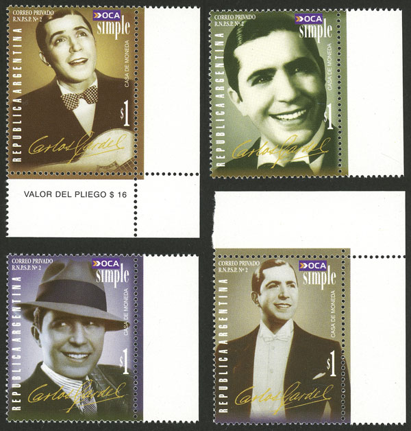 Lot 976 - Argentina private posts -  Guillermo Jalil - Philatino Auction # 2523 ARGENTINA: General auction with material of all periods, including rarities