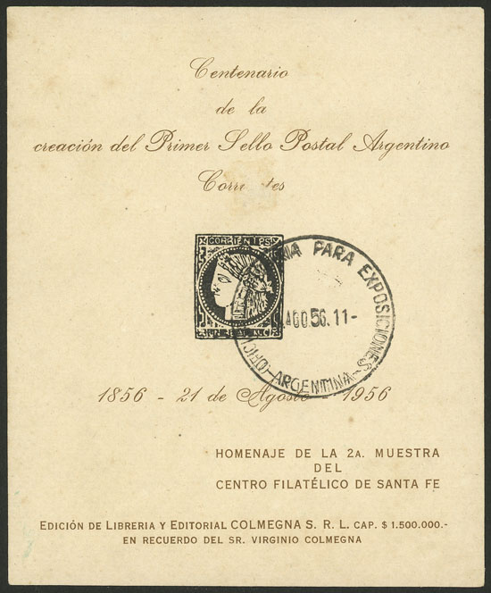 Lot 1149 - Argentina cinderellas - Guillermo Jalil - Philatino Auction # 2523 ARGENTINA: General auction with material of all periods, including rarities Lot 1149 - Argentina cinderellas - Guillermo Jalil - Philatino Auction # 2523 ARGENTINA: General auction with material of all periods, including rarities