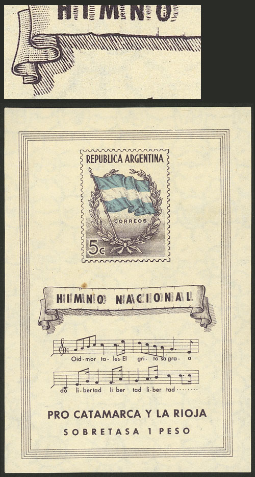 Lot 833 - Argentina souvenir sheets -  Guillermo Jalil - Philatino Auction # 2523 ARGENTINA: General auction with material of all periods, including rarities