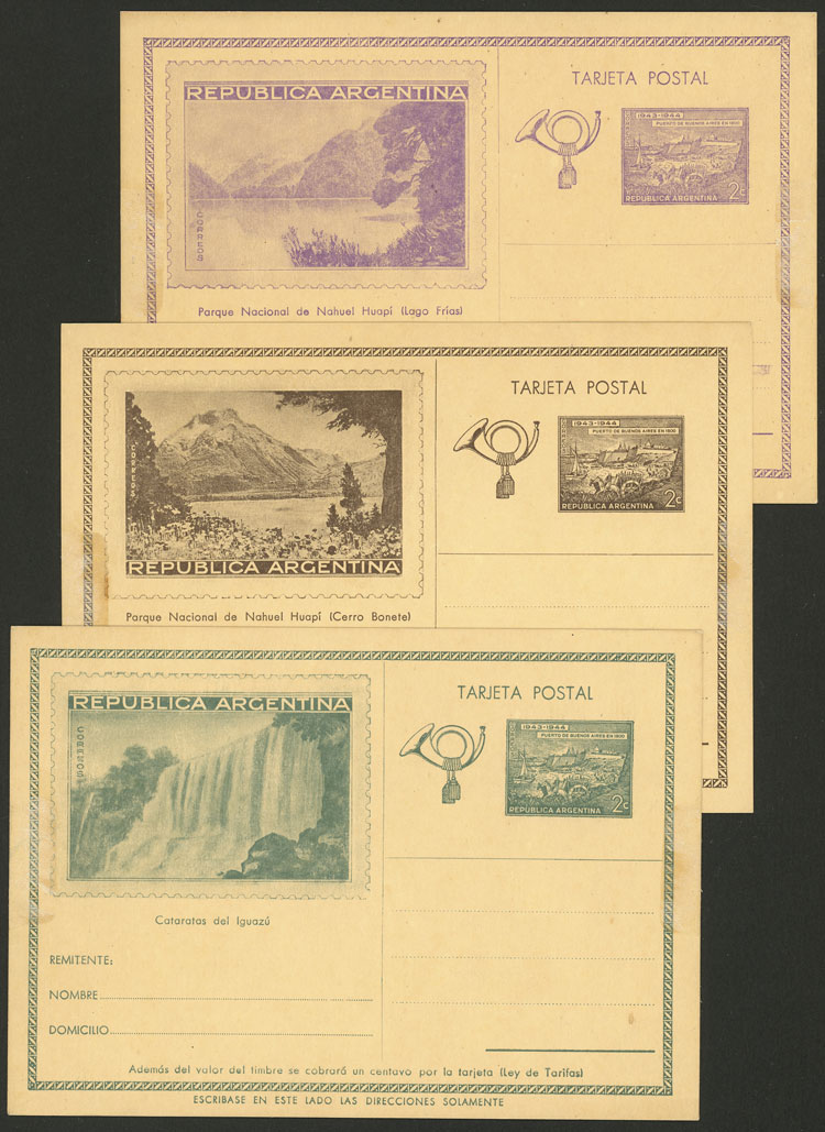 Lot 1029 - Argentina Postal stationery - Guillermo Jalil - Philatino Auction # 2523 ARGENTINA: General auction with material of all periods, including rarities Lot 1029 - Argentina Postal stationery - Guillermo Jalil - Philatino Auction # 2523 ARGENTINA: General auction with material of all periods, including rarities
