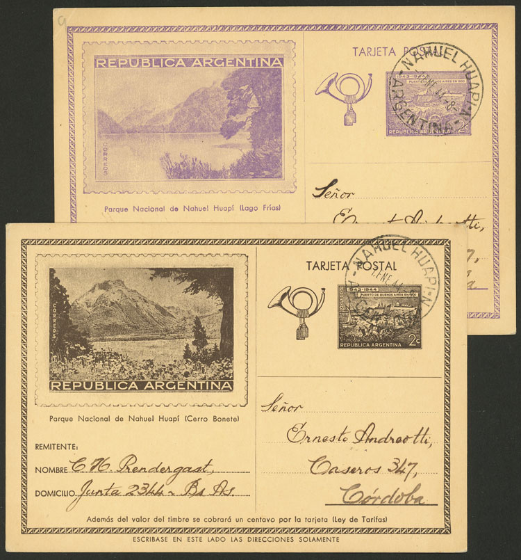Lot 1031 - Argentina Postal stationery - Guillermo Jalil - Philatino Auction # 2523 ARGENTINA: General auction with material of all periods, including rarities Lot 1031 - Argentina Postal stationery - Guillermo Jalil - Philatino Auction # 2523 ARGENTINA: General auction with material of all periods, including rarities