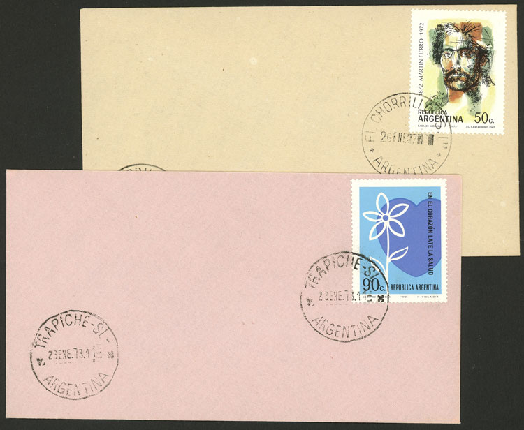 Lot 1096 - Argentina postal history -  Guillermo Jalil - Philatino Auction # 2523 ARGENTINA: General auction with material of all periods, including rarities