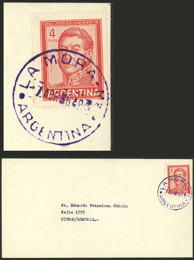Lot 1087 - Argentina postal history -  Guillermo Jalil - Philatino Auction # 2523 ARGENTINA: General auction with material of all periods, including rarities