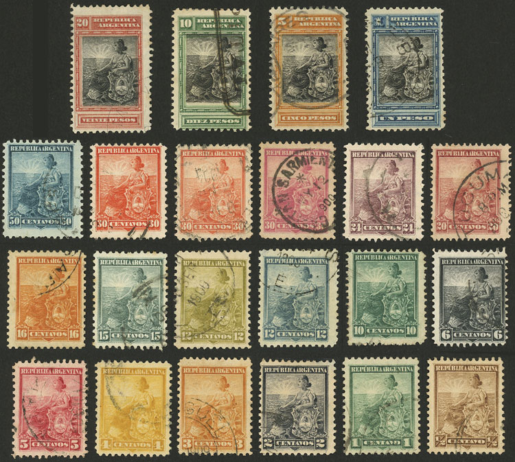 Lot 230 - Argentina general issues - Guillermo Jalil - Philatino Auction # 2523 ARGENTINA: General auction with material of all periods, including rarities Lot 230 - Argentina general issues - Guillermo Jalil - Philatino Auction # 2523 ARGENTINA: General auction with material of all periods, including rarities