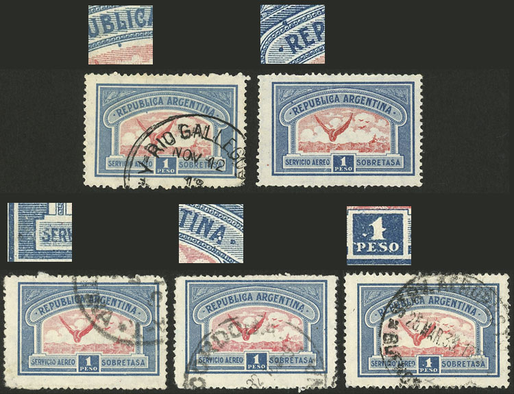 Lot 324 - Argentina general issues - Guillermo Jalil - Philatino Auction # 2523 ARGENTINA: General auction with material of all periods, including rarities Lot 324 - Argentina general issues - Guillermo Jalil - Philatino Auction # 2523 ARGENTINA: General auction with material of all periods, including rarities