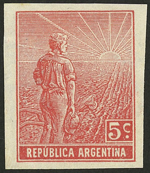 Lot 261 - Argentina general issues -  Guillermo Jalil - Philatino Auction # 2523 ARGENTINA: General auction with material of all periods, including rarities