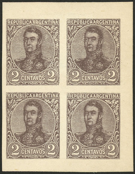 Lot 249 - Argentina general issues - Guillermo Jalil - Philatino Auction # 2523 ARGENTINA: General auction with material of all periods, including rarities Lot 249 - Argentina general issues - Guillermo Jalil - Philatino Auction # 2523 ARGENTINA: General auction with material of all periods, including rarities