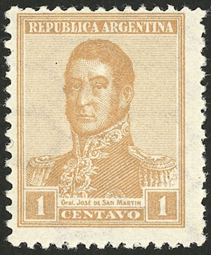 Lot 279 - Argentina general issues -  Guillermo Jalil - Philatino Auction # 2523 ARGENTINA: General auction with material of all periods, including rarities