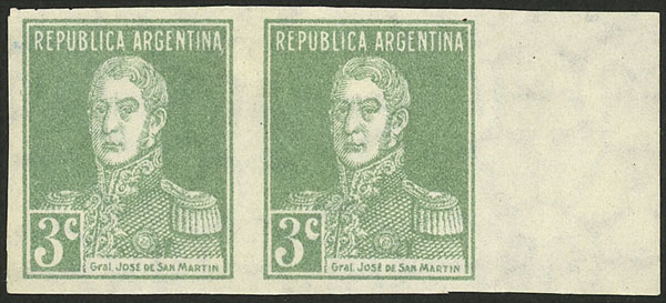 Lot 313 - Argentina general issues - Guillermo Jalil - Philatino Auction # 2523 ARGENTINA: General auction with material of all periods, including rarities Lot 313 - Argentina general issues - Guillermo Jalil - Philatino Auction # 2523 ARGENTINA: General auction with material of all periods, including rarities