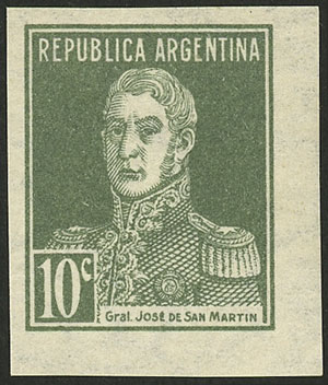 Lot 362 - Argentina general issues -  Guillermo Jalil - Philatino Auction # 2523 ARGENTINA: General auction with material of all periods, including rarities