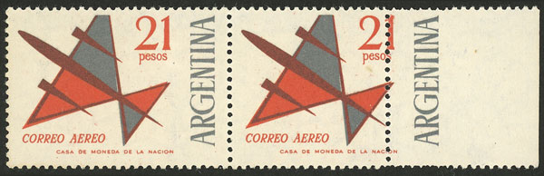 Lot 818 - Argentina airmail -  Guillermo Jalil - Philatino Auction # 2523 ARGENTINA: General auction with material of all periods, including rarities