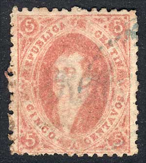 Lot 40 - Argentina rivadavias -  Guillermo Jalil - Philatino Auction # 2524 ARGENTINA: 