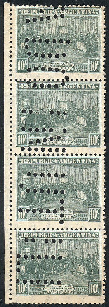 Lot 183 - Argentina general issues -  Guillermo Jalil - Philatino Auction # 2524 ARGENTINA: 