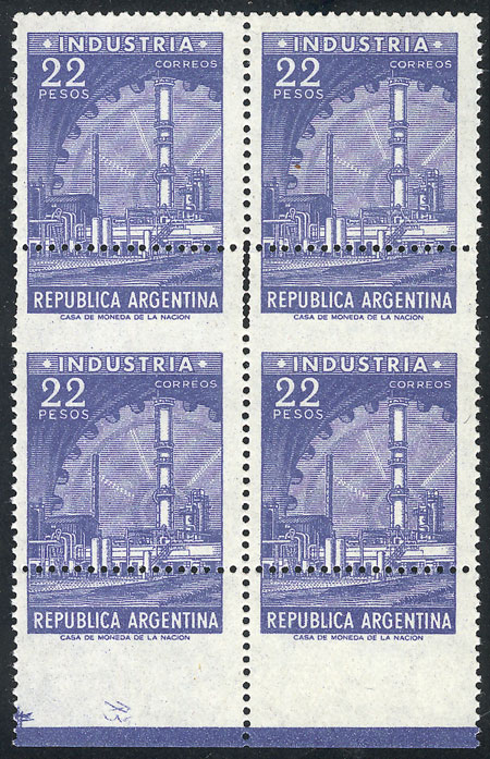 Lot 401 - Argentina general issues - Guillermo Jalil - Philatino Auction # 2524 ARGENTINA: Lot 401 - Argentina general issues - Guillermo Jalil - Philatino Auction # 2524 ARGENTINA:
