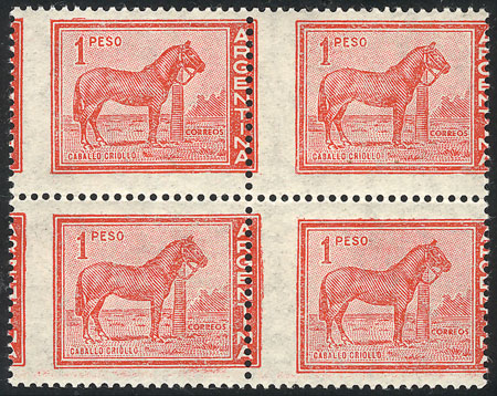 Lot 385 - Argentina general issues - Guillermo Jalil - Philatino Auction # 2524 ARGENTINA: Lot 385 - Argentina general issues - Guillermo Jalil - Philatino Auction # 2524 ARGENTINA: