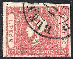 Lot 15 - Argentina cabecitas - Guillermo Jalil - Philatino Auction # 2524 ARGENTINA: Lot 15 - Argentina cabecitas - Guillermo Jalil - Philatino Auction # 2524 ARGENTINA: