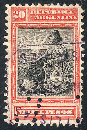 Lot 156 - Argentina general issues -  Guillermo Jalil - Philatino Auction # 2524 ARGENTINA: 