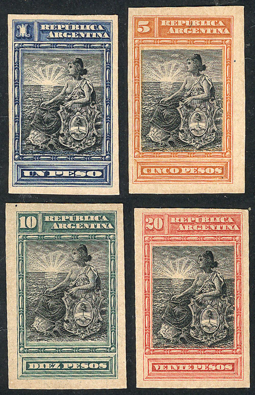 Lot 153 - Argentina general issues -  Guillermo Jalil - Philatino Auction # 2524 ARGENTINA: 