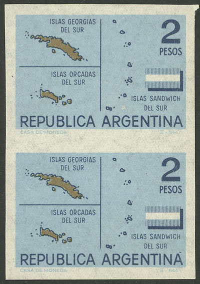 Lot 418 - Argentina general issues - Guillermo Jalil - Philatino Auction # 2524 ARGENTINA: Lot 418 - Argentina general issues - Guillermo Jalil - Philatino Auction # 2524 ARGENTINA: