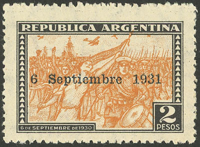 Lot 244 - Argentina general issues -  Guillermo Jalil - Philatino Auction # 2524 ARGENTINA: 