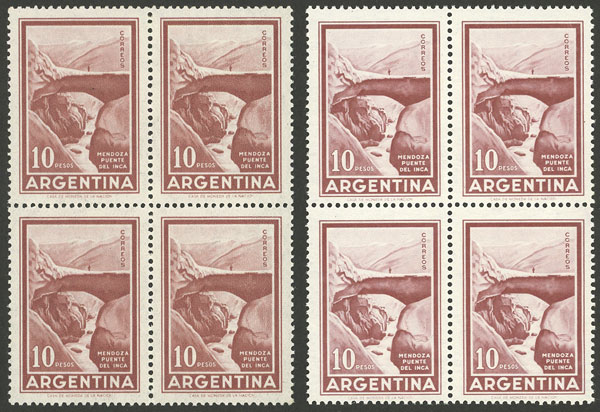 Lot 395 - Argentina general issues - Guillermo Jalil - Philatino Auction # 2524 ARGENTINA: Lot 395 - Argentina general issues - Guillermo Jalil - Philatino Auction # 2524 ARGENTINA: