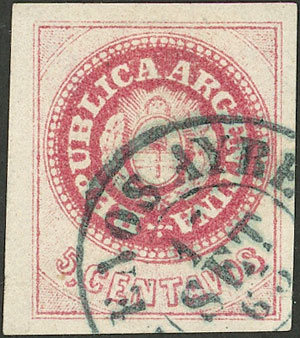 Lot 35 - Argentina escuditos -  Guillermo Jalil - Philatino Auction # 2524 ARGENTINA: 