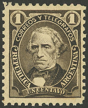 Lot 109 - Argentina general issues -  Guillermo Jalil - Philatino Auction # 2524 ARGENTINA: 