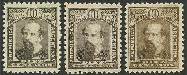 Lot 116 - Argentina general issues -  Guillermo Jalil - Philatino Auction # 2524 ARGENTINA: 