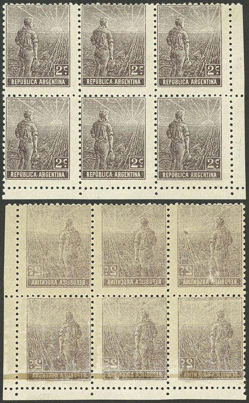Lot 182 - Argentina general issues -  Guillermo Jalil - Philatino Auction # 2524 ARGENTINA: 