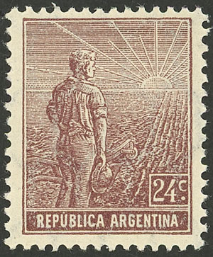 Lot 179 - Argentina general issues -  Guillermo Jalil - Philatino Auction # 2524 ARGENTINA: 