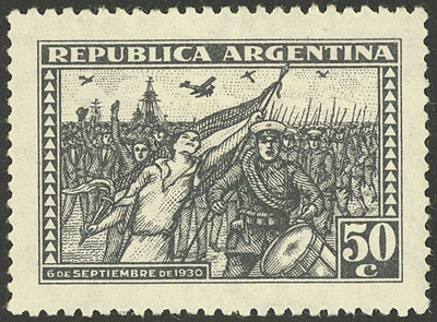 Lot 240 - Argentina general issues -  Guillermo Jalil - Philatino Auction # 2524 ARGENTINA: 