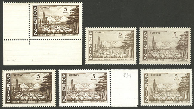 Lot 393 - Argentina general issues - Guillermo Jalil - Philatino Auction # 2524 ARGENTINA: Lot 393 - Argentina general issues - Guillermo Jalil - Philatino Auction # 2524 ARGENTINA: