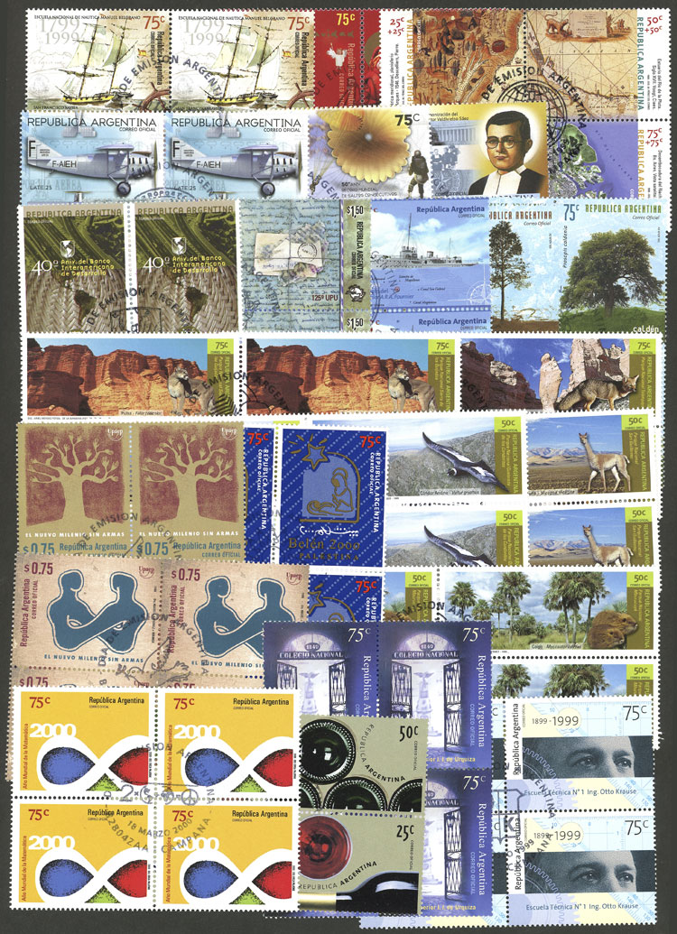 Lot 509 - Argentina general issues -  Guillermo Jalil - Philatino Auction # 2524 ARGENTINA: 