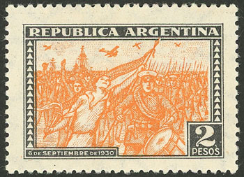 Lot 241 - Argentina general issues -  Guillermo Jalil - Philatino Auction # 2524 ARGENTINA: 