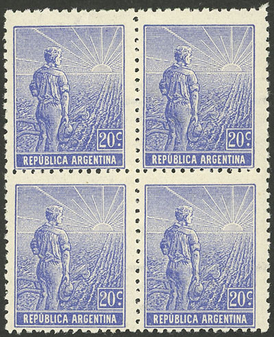 Lot 172 - Argentina general issues -  Guillermo Jalil - Philatino Auction # 2524 ARGENTINA: 