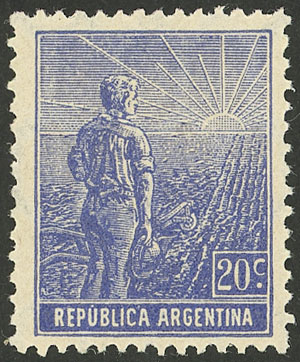 Lot 178 - Argentina general issues -  Guillermo Jalil - Philatino Auction # 2524 ARGENTINA: 