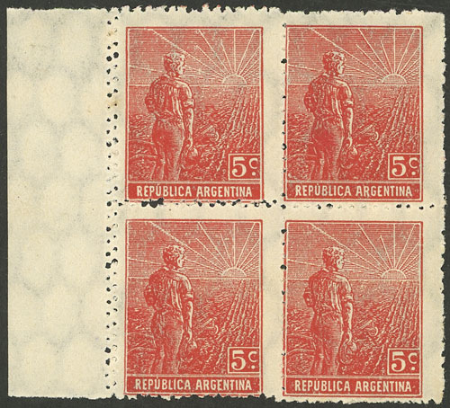 Lot 174 - Argentina general issues -  Guillermo Jalil - Philatino Auction # 2524 ARGENTINA: 