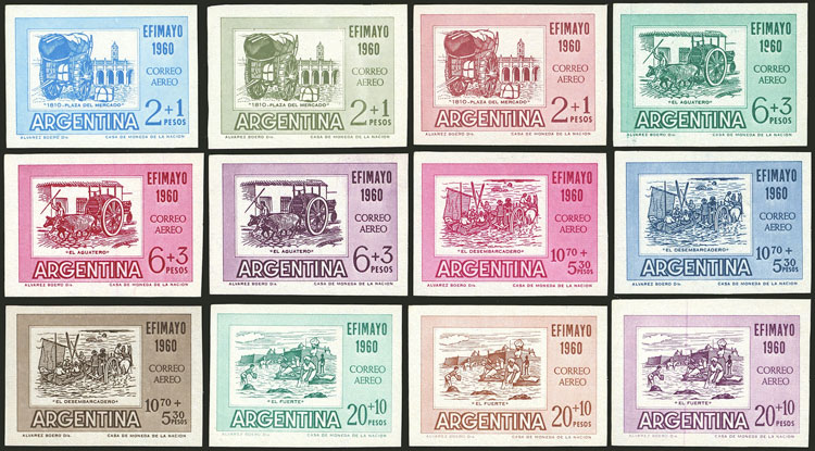 Lot 407 - Argentina general issues - Guillermo Jalil - Philatino Auction # 2524 ARGENTINA: Lot 407 - Argentina general issues - Guillermo Jalil - Philatino Auction # 2524 ARGENTINA: