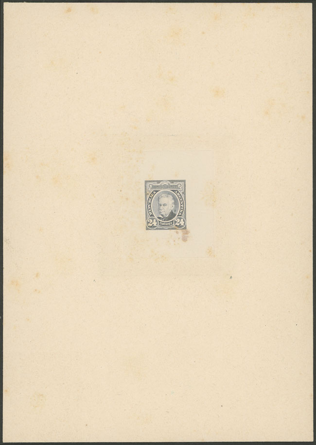 Lot 120 - Argentina general issues -  Guillermo Jalil - Philatino Auction # 2524 ARGENTINA: 