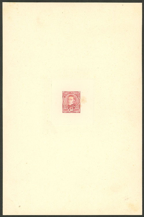 Lot 121 - Argentina general issues -  Guillermo Jalil - Philatino Auction # 2524 ARGENTINA: 