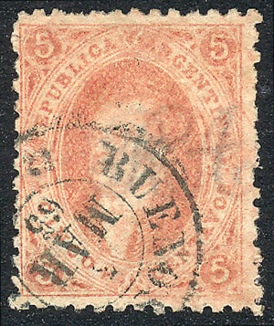 Lot 48 - Argentina rivadavias -  Guillermo Jalil - Philatino Auction # 2524 ARGENTINA: 