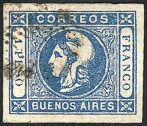 Lot 10 - Argentina cabecitas - Guillermo Jalil - Philatino Auction # 2524 ARGENTINA: Lot 10 - Argentina cabecitas - Guillermo Jalil - Philatino Auction # 2524 ARGENTINA: