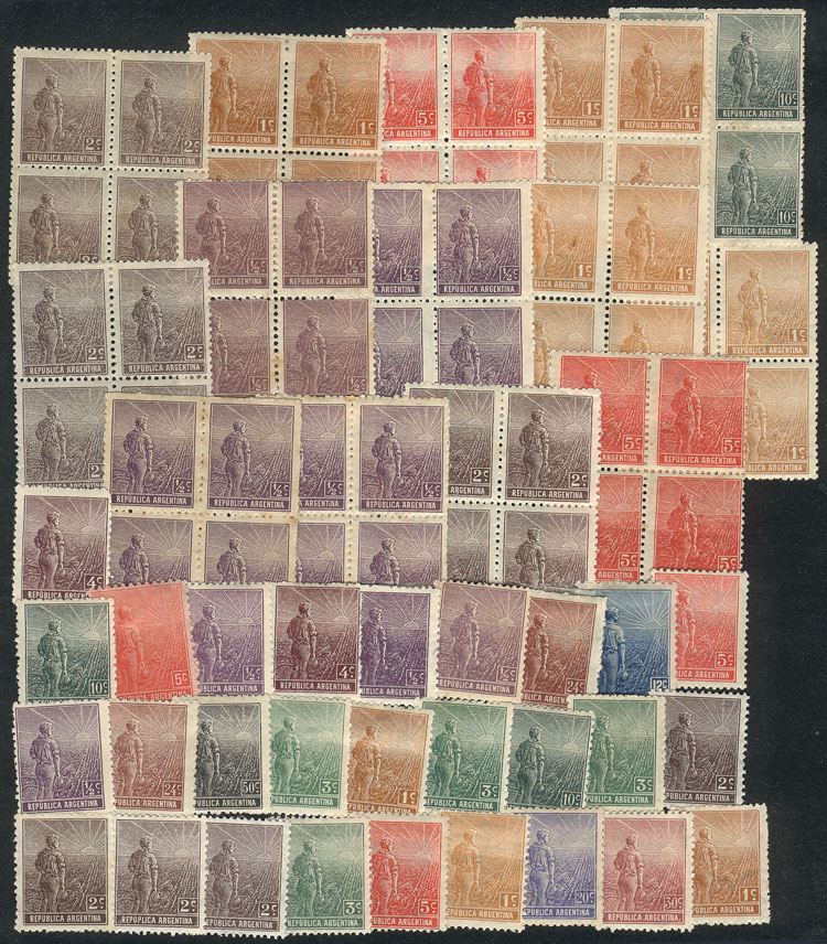 Lot 668 - Argentina Lots and Collections -  Guillermo Jalil - Philatino Auction # 2524 ARGENTINA: 