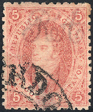 Lot 44 - Argentina rivadavias -  Guillermo Jalil - Philatino Auction # 2524 ARGENTINA: 