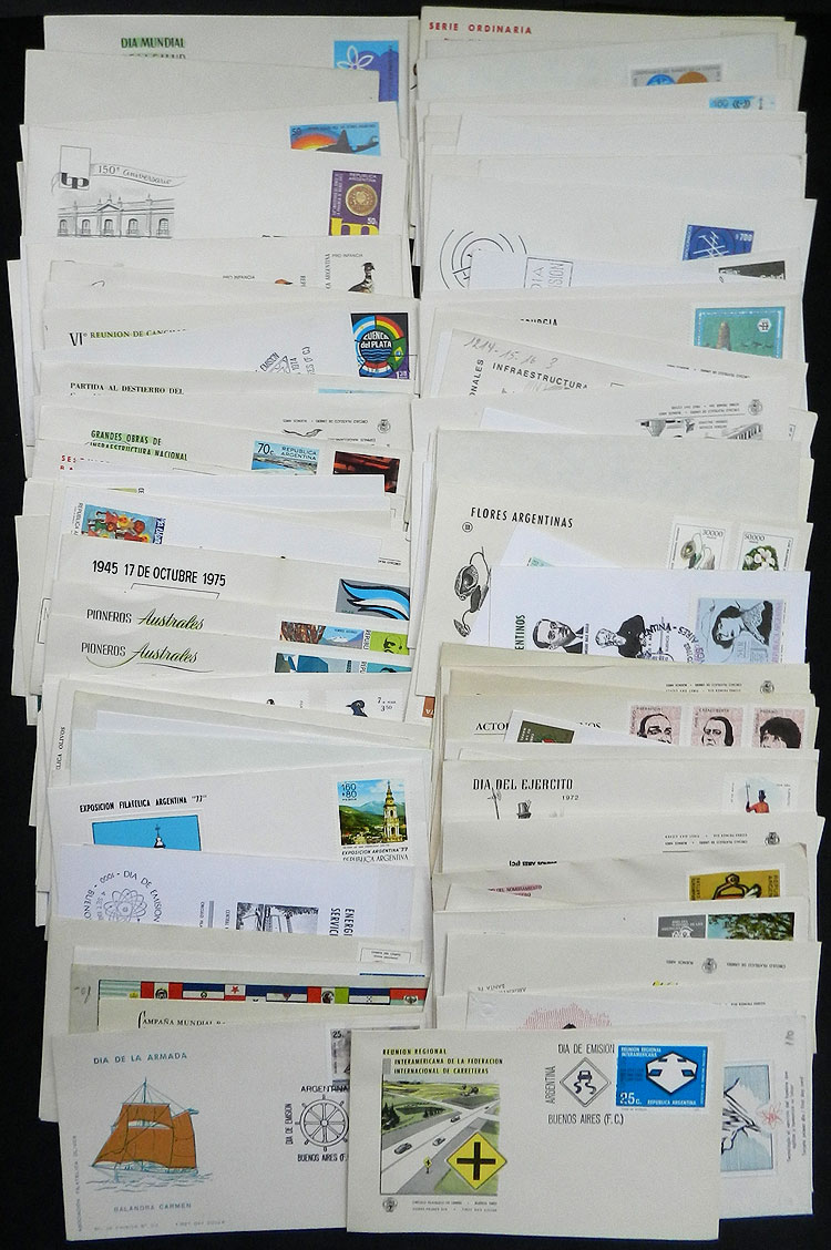 Lot 671 - Argentina Lots and Collections -  Guillermo Jalil - Philatino Auction # 2524 ARGENTINA: 