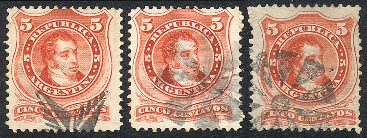 Lot 82 - Argentina general issues - Guillermo Jalil - Philatino Auction # 2524 ARGENTINA: Lot 82 - Argentina general issues - Guillermo Jalil - Philatino Auction # 2524 ARGENTINA: