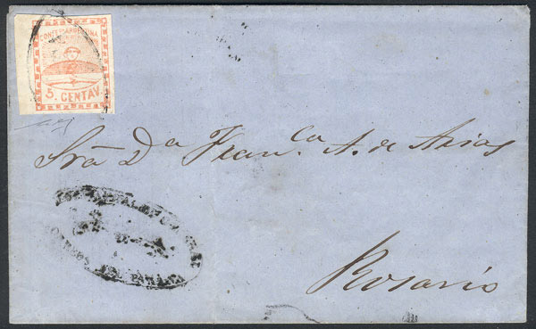 Lot 28 - Argentina confederation -  Guillermo Jalil - Philatino Auction # 2524 ARGENTINA: 